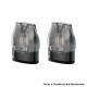 [Ships from Bonded Warehouse] Authentic VOOPOO V.THRU Pro Replacement Pod Cartridge w/ 0.7ohm Mesh Coil - 3.0ml (2 PCS)