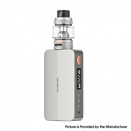 Authentic Vaporesso GEN X 220W TC VW Box Mod + NRG-S Tank Kit - Space Grey, 5~220W, 2 x 18650, 8.0ml, 0.18 / 0.15ohm