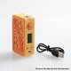 Authentic Storm Subverter 200W TC VW Variable Wattage Box Mod - Yellow, ABS + Stainless Steel, 5~200W, 2 x 18650