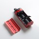 Authentic Artery Nugget GT 200W VW Box Mod Pod System Vape Starter Kit - Red, 8.0ml, 0.15ohm / 0.4ohm, 5~200W, 2 x 18650