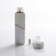 Authentic Innokin Sceptre 1400mAh Pod System Mod Vape Starter Kit - White, MTL 1.2ohm / RDL 0.5ohm, 3.0ml