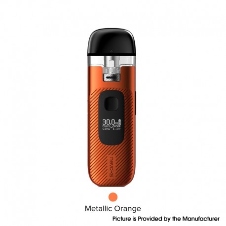 Authentic Nevoks Veego Pod System VW Starter Kit - Metallic Orange, 1100mAh, 5~30W, 4.5ml, 0.6ohm / 1.0ohm