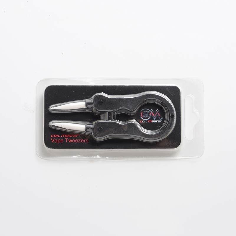 Buy Authentic Coil Master Black Vape Tweezers for Vape Atomizer