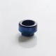 Authentic Wotofo 810 Drip Tip for Profile RDTA Vape Atomizer - Blue, Resin + Stainless Steel