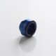 Authentic Wotofo 810 Drip Tip for Profile RDTA Vape Atomizer - Blue, Resin + Stainless Steel