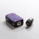 Authentic VOOPOO Drag Mini Platinum 117W 4400mAh VW Box Mod Kit w/ PnP Tank - P-Purple, 5~117W (Refresh Standard Edition)