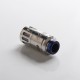 Authentic Wotofo Profile RDTA / RDA Rebuildable Dripping Tank Vape Atomizer w/ BF Pin - Silver, 6.2ml, 25mm Diameter