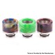 Authentic Aleader 510 Drip Tip for RDA / RTA / RDTA / Sub Ohm Tank Atomizer - Random Color, SS + Resin (10 PCS)