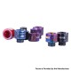 Authentic Aleader 510 Drip Tip for RDA / RTA / RDTA / Sub Ohm Tank Atomizer - Random Color, Resin (10 PCS)