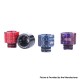 Authentic Aleader 510 Drip Tip for RDA / RTA / RDTA / Sub Ohm Tank Atomizer - Random Color, Resin (10 PCS)