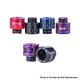 Authentic Aleader 510 Drip Tip for RDA / RTA / RDTA / Sub Ohm Tank Atomizer - Random Color, Resin (10 PCS)