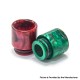 Authentic Aleader 810 Drip Tip for RDA / RTA / RDTA / Sub Ohm Tank Atomizer - Random Color, Resin (10 PCS)