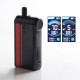 Authentic Vapefly TGO 70W 2300mAh VW Variable Wattage Pod System Vape Mod Kit - Black Red, Fingerprint, 5~70W, 4.5ml, 0.3/0.6ohm