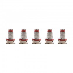 [Ships from Bonded Warehouse] Authentic SMOK Replacement Triple Coil for Fetch Mini - Silver, 0.6ohm (Standard Edition) (5 PCS)