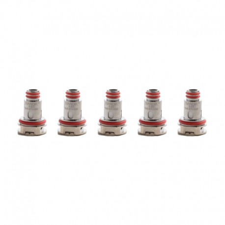 [Ships from Bonded Warehouse] Authentic SMOK Replacement Triple Coil for Fetch Mini - Silver, 0.6ohm (Standard Edition) (5 PCS)