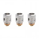 Authentic Smoant Ladon AIO 2in1 Tank Replacement Dual Mesh Coil Head - Silver, 0.15ohm, (70~80W) (3 PCS)