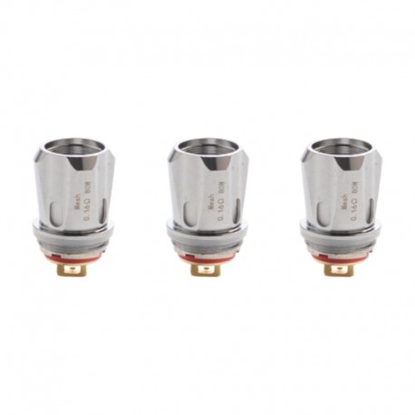 Authentic Smoant Ladon AIO 2in1 Tank Replacement Single Mesh Coil Head - Silver, 0.16ohm, (65~80W) (3 PCS)