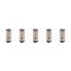 Authentic Asvape Hita Mech Mod RBA Pod Vape Kit Replacement MTL Mesh Coil Head - Silver, 1.0ohm (5 PCS)