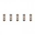 Authentic Asvape Hita Mech Mod RBA Pod Kit Replacement MTL Mesh Coil Head - Silver, 1.0ohm (5 PCS)