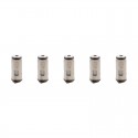 Authentic Asvape Hita Mech Mod RBA Pod Kit Replacement MTL Mesh Coil Head - Silver, 1.0ohm (5 PCS)