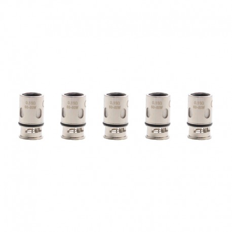 Authentic Artery Nugget GT 200W VW Box Mod Pod System Replacement XP Coil Head - 0.15ohm (60~80W) (5 PC)