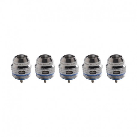 [Ships from Bonded Warehouse] Authentic FreeMax 904L X2 Mesh Coil Head for Fireluke 3 Sub Ohm Tank - 0.2ohm (40~80W) (5 PCS)