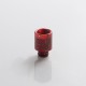 Authentic VapeSoon DT398 Replacement Drip Tip for GeekVape Aegis Boost Pod System Vape Kit - Red, Resin, 17mm