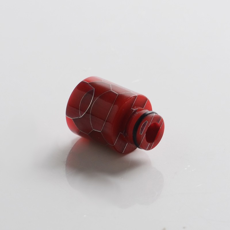 Buy Authentic VapeSoon Red Resin Drip Tip for GeekVape Aegis Boost
