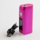 Authentic Asmodus Colossal 80W TC VW Variable Wattage Box Mod - Pink, 5~80W, 1 x 18650