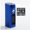 Authentic Asmodus Colossal 80W TC VW Variable Wattage Box Mod - Blue, 5~80W, 1 x 18650