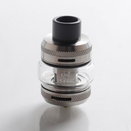 Authentic Hellvape Fat Rabbit Sub Ohm Tank Clearomizer - Stainless Steel, SS + Pyrex Glass, 2ml / 5ml, 25mm Diameter