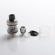 Authentic Hellvape Fat Rabbit Sub Ohm Tank Clearomizer - Stainless Steel, SS + Pyrex Glass, 2ml / 5ml, 25mm Diameter