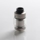 Authentic Hellvape Dead Rabbit V2 RTA Rebuildable Tank Vape Atomizer - Matte SS, Stainless Steel, 2ml / 5ml, 25mm Diameter