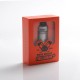 Authentic Hellvape Dead Rabbit V2 RTA Rebuildable Tank Vape Atomizer - Matte SS, Stainless Steel, 2ml / 5ml, 25mm Diameter