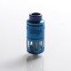 Authentic Wotofo Profile RDTA / RDA Rebuildable Dripping Tank Vape Atomizer w/ BF Pin - Blue, 6.2ml, 25mm Diameter