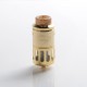 Authentic Wotofo Profile RDTA / RDA Rebuildable Dripping Tank Vape Atomizer w/ BF Pin - Gold, 6.2ml, 25mm Diameter