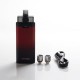 Authentic SMOKTech SMOK RPM160 160W Dual-18650 Pod System Vape Mod Kit with V9 Pod Cartridge - Black + Red, 5~160W, 2 x 18650