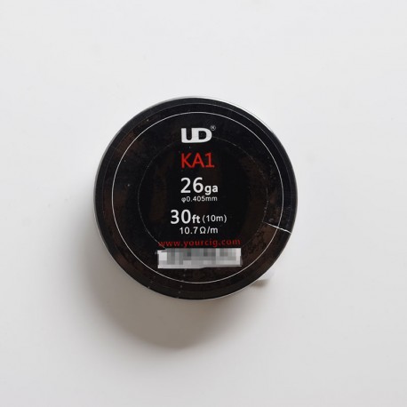 [Ships from Bonded Warehouse] Authentic YouDe UD Kanthal A1 Heating Resistance Wire - 26GA, 0.4mm, 10m (30 Feet)