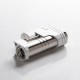 Authentic Aspire MIXX 60W VV VW Variable Wattage Vape Box Mod - Quick Silver, Aluminum + Stainless Steel, 1~60W, 1 x 18350/18650