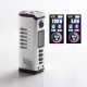 Authentic DOVPO Odin 100 100W TC VW Variable Wattage Vape Box Mod - Silver, 1~100W, 1 x 18650 / 20700 / 21700