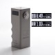 Authentic Steam Crave Titan PWM V1.5 300W VV Variable Voltage Vape Box Mod - Gun Metal, 0.1~8.4V, 4 x 18650