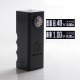 Authentic Steam Crave Titan PWM V1.5 300W VV Variable Voltage Vape Box Mod - Black, 0.1~8.4V, 4 x 18650