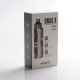 Authentic VOOPOO DRAG X 80W VW Mod Pod System Vape Starter Kit - Silver Knight, 4.5ml, 0.15ohm / 0.3ohm, 5~80W, 1 x 18650