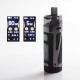 Authentic SMOKTech SMOK SCAR-P3 80W 2000mAh VW Box Mod Pod System Vape Starter Kit - Black, Zinc Alloy, 5~80W