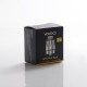 Authentic VOOPOO RTA Pod Cartridge for Drag X & Drag S Pod System Vape Mod Kit- 2.0ml, Stainless Steel + PCTG, 26mm Diameter