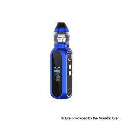 Authentic OBS Cube Pro 80W VW Box Mod Kit with Cube Tank Atomizer - Blue, 5~80W, 3000mAh, 4.0ml, 0.2ohm