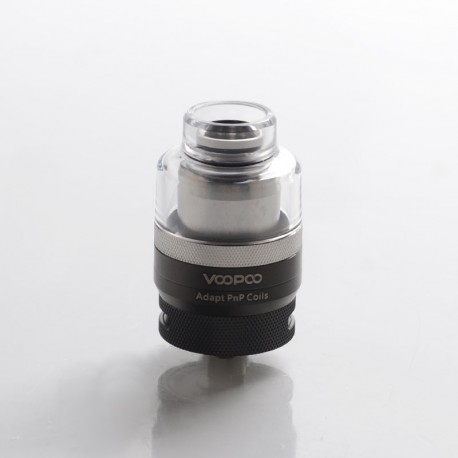 [Ships from Bonded Warehouse] Authentic VOOPOO RTA Pod Cartridge for Drag X & Drag S Pod System - Black, 2.0ml, SS + PCTG, 26mm