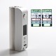 Authentic Cthulhu Hastur 88W TC VW Variable Wattage Vape Box Mod - Silver, 5~88W, 200~600'F, 1 x 18650, Atom Chip