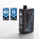 Authentic Lost Vape Gemini Hybrid Pod System Vape Mod Kit - Black Fire & Ice, 5~80W, 1 x 18650, 4.0ml, 0.2 / 1.0ohm