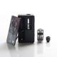 Authentic Lost Vape Gemini Hybrid Pod System Vape Mod Kit - Black Fire & Ice, 5~80W, 1 x 18650, 4.0ml, 0.2 / 1.0ohm